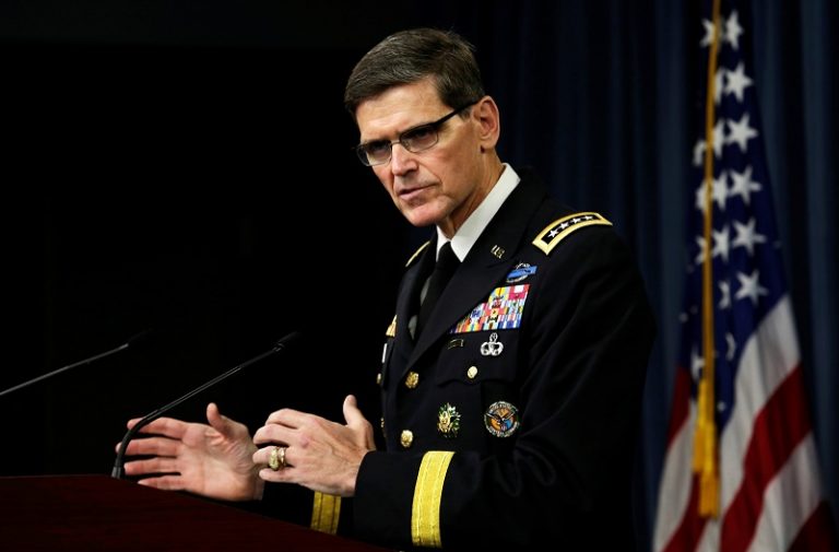Commander US CENTCOM General Joseph Votel calls Army chief over Sabika ...