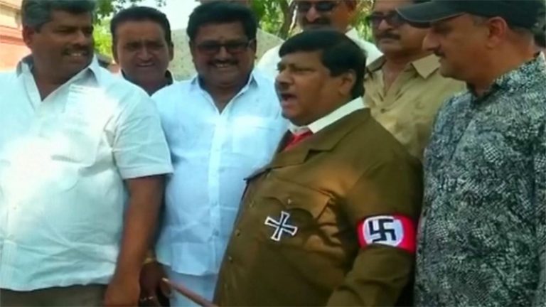 Indian Mp Dresses Up As Hitler In Anti Modi Protest Daily Times