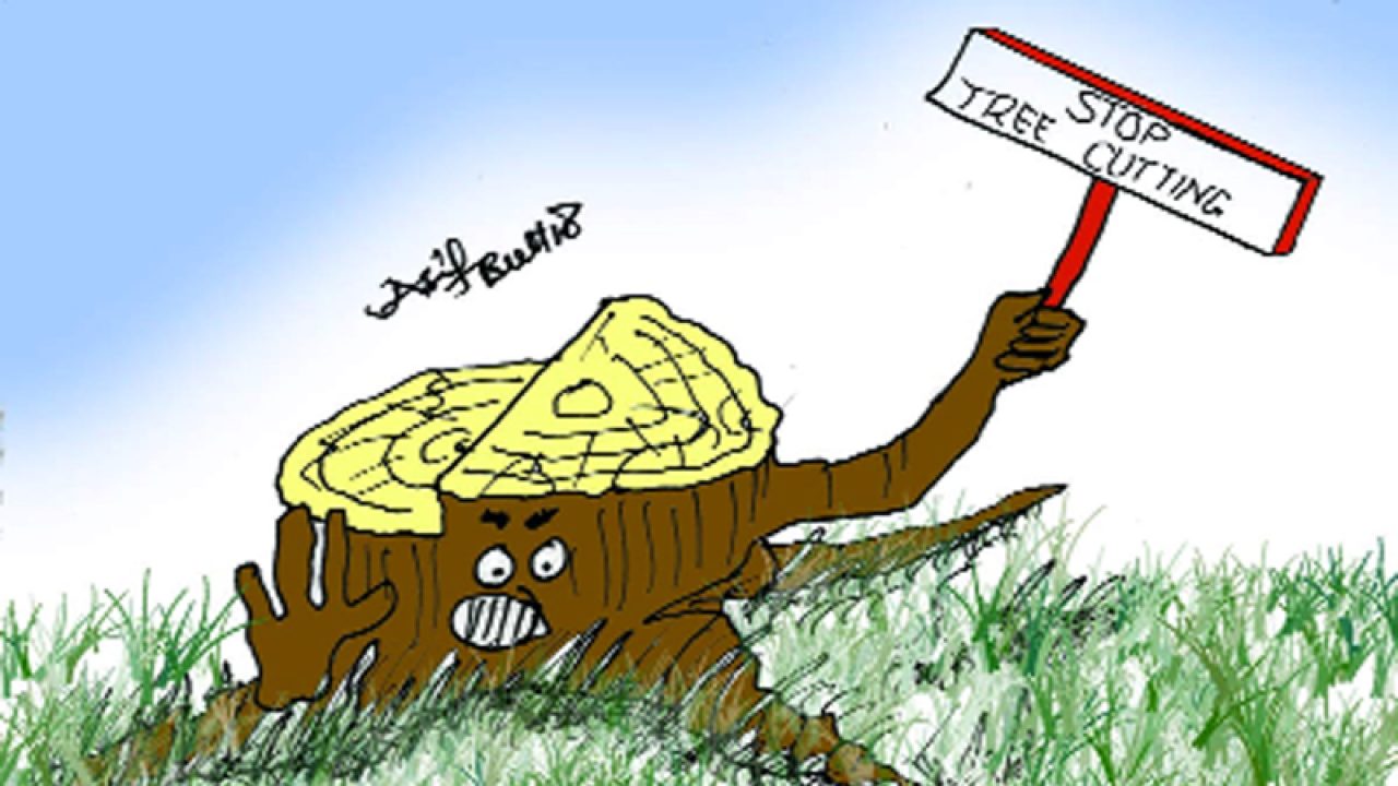 Deforestation Cartoon / Download a free preview or high quality adobe