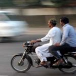Pillion riding banned in Karachi, other Sindh districts