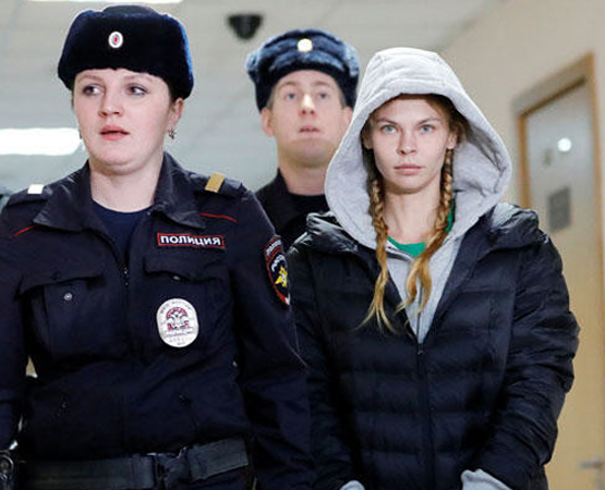 Russian Court Extends Detention Of Belarussian Model Daily Times