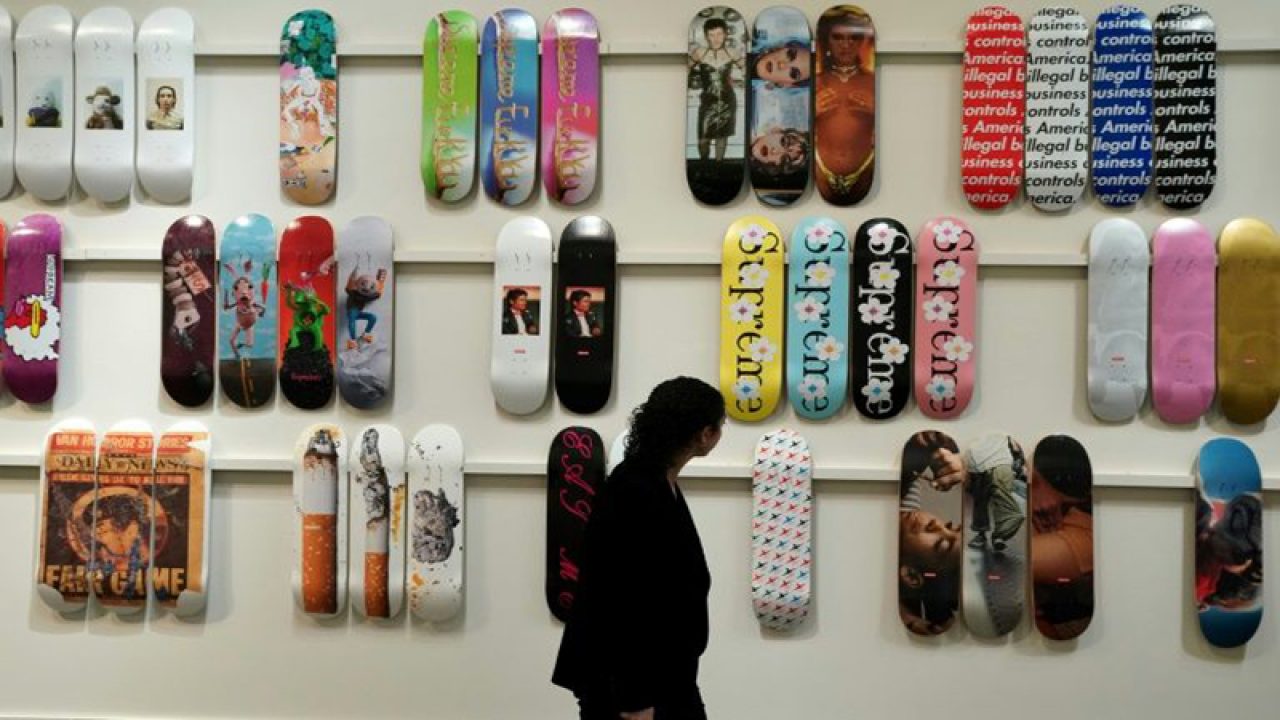 Skateboard deck collection sells for a record $800,000