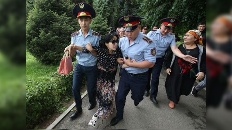 Hundreds Detained As Kazakhs Protest Rigged Election Daily Times