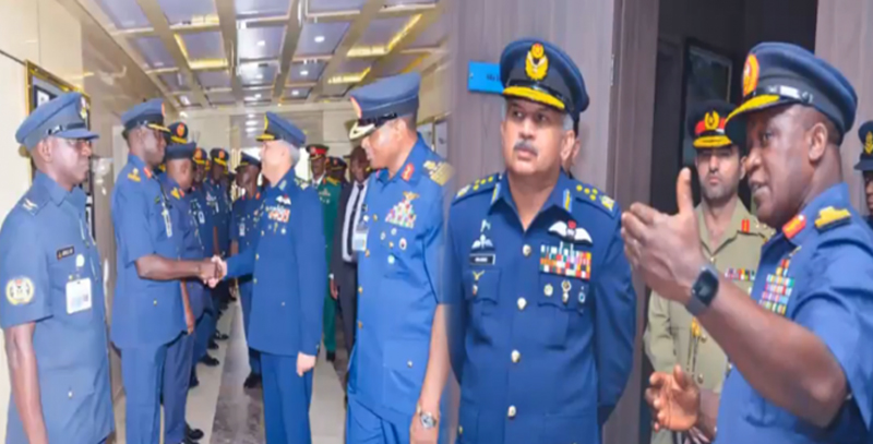 PAF chief meets Nigerian military leaders
