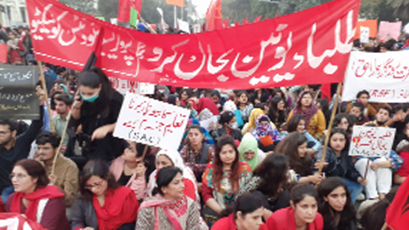 Students across Pakistan march for freedom, rights