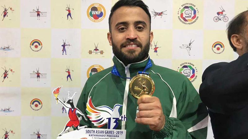 Pakistan clinch another gold in karate at South Asian Games