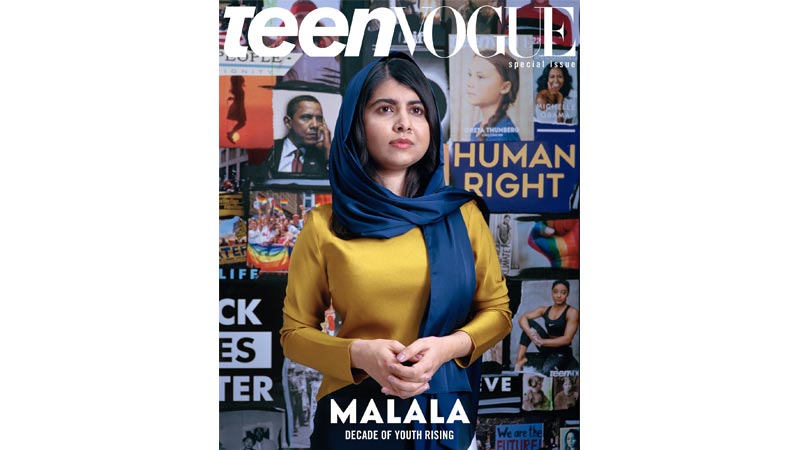 Malala is on Teen Vogue's 'Cover of The Decade'
