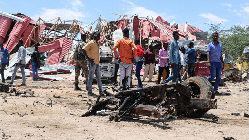 Police Say Car Bomb In Somalia’s Capital Kills At Least 5