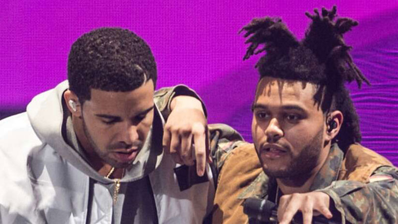 The Weeknd and Drake Are in a Windbreaker Battle