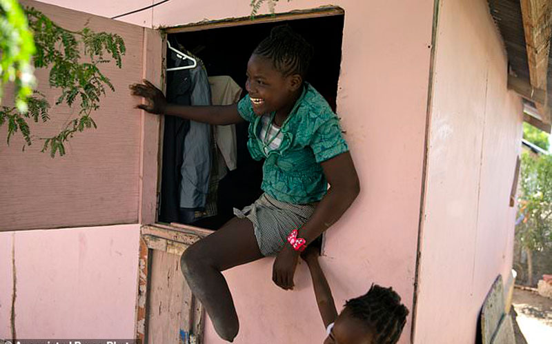 A decade after Haitian earthquake, a young victim struggles