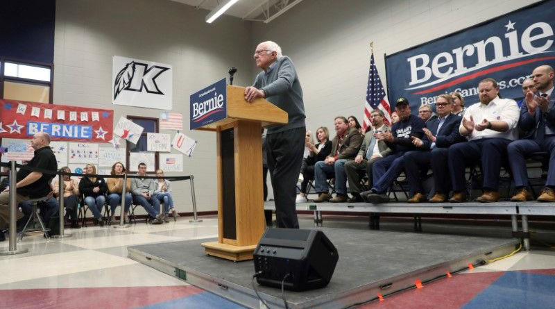 Sanders leads, with Warren, Buttigieg, Biden chasing in Iowa Democratic 