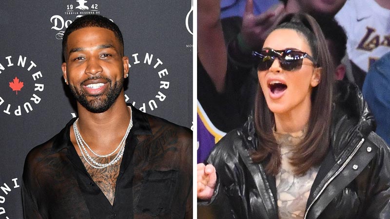 The Internet thinks Kim Kardashian booed Tristan Thompson during NBA