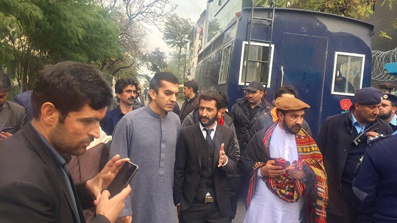 PTM's Mohsin Dawar released; 23 others sent to Adiala Jail