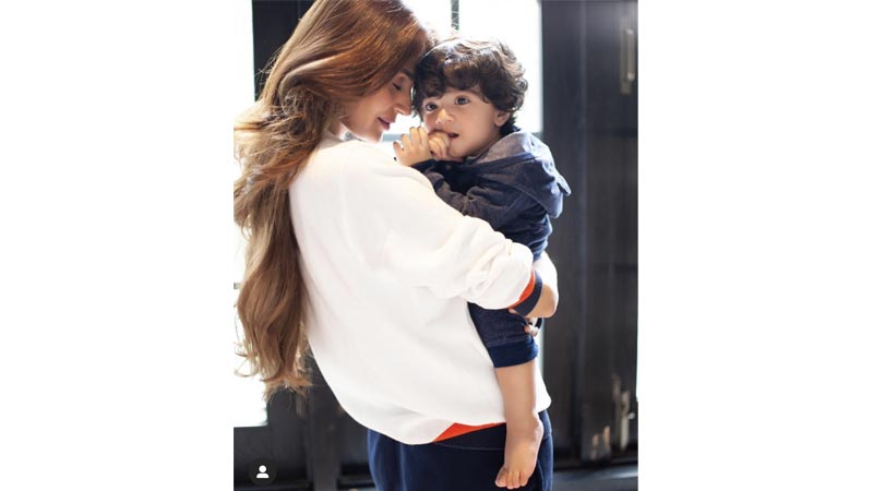 Mehreen Syed pens heartfelt note for her son on his first birthday
