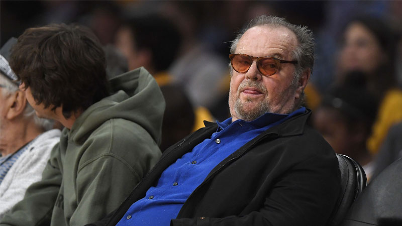 Jack Nicholson makes rare public appearance to cheer on his beloved LA Lakers