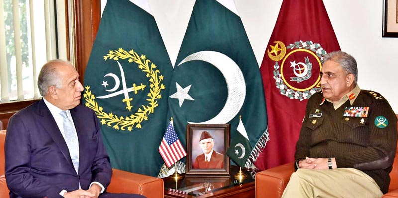 Pakistan, US discuss joint efforts for Afghan peace