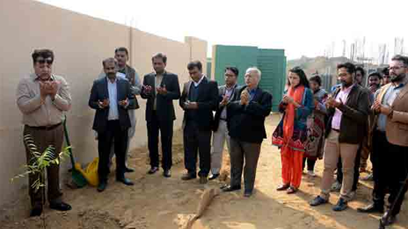 Plot retrieved from land grabber turned into SMIU Model School’s new building