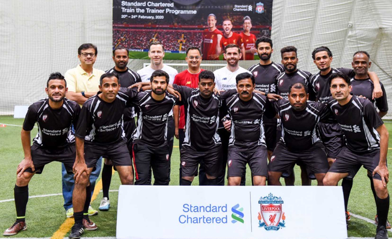 Standard Chartered invests in future footballers of Pakistan