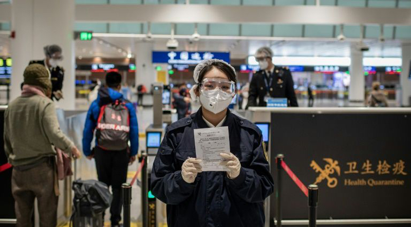 China quarantines 94 people on Seoul flight after 3 show fever