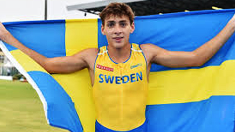 Sweden's Armand Duplantis makes 6.17m world pole vault record