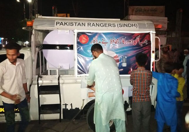 Pak Rangers-Sindh start coronavirus awareness campaign