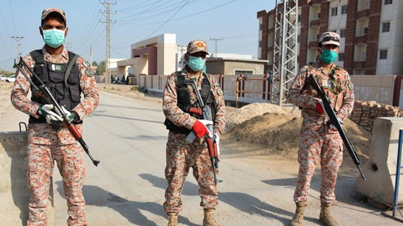 Rangers deployed across Sindh to maintain lockdown and security