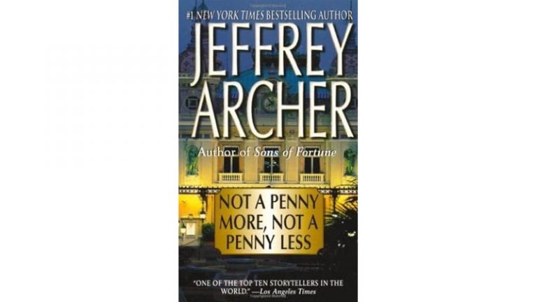 jeffrey archer books not a penny more