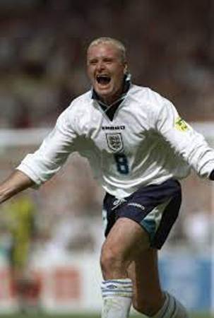 Born May 27, 1967: Paul Gascoigne, English football player