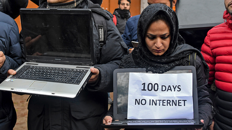 Kashmir-group-calls-Indias-internet-ban-‘digital-apartheid