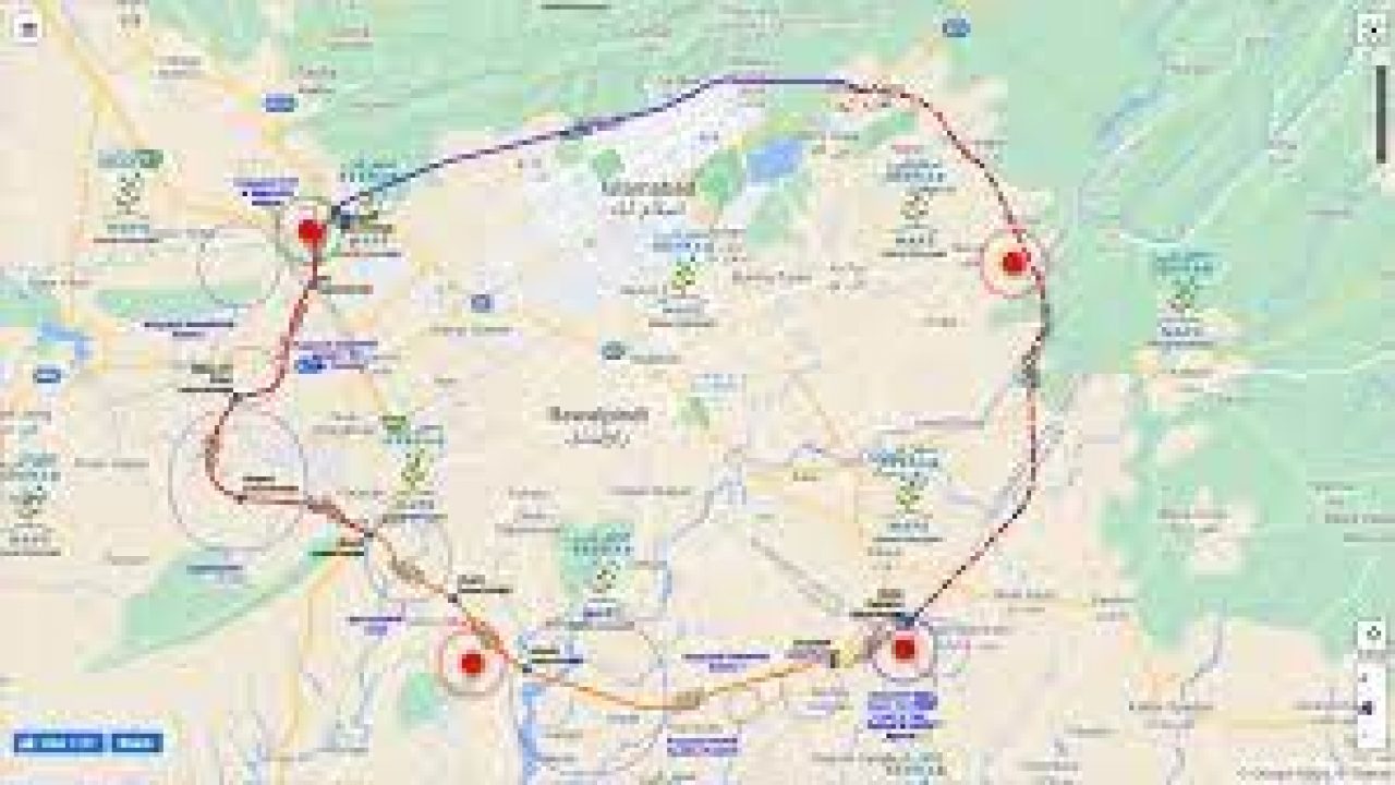 Rawalpindi Ring Road Map • Seerab