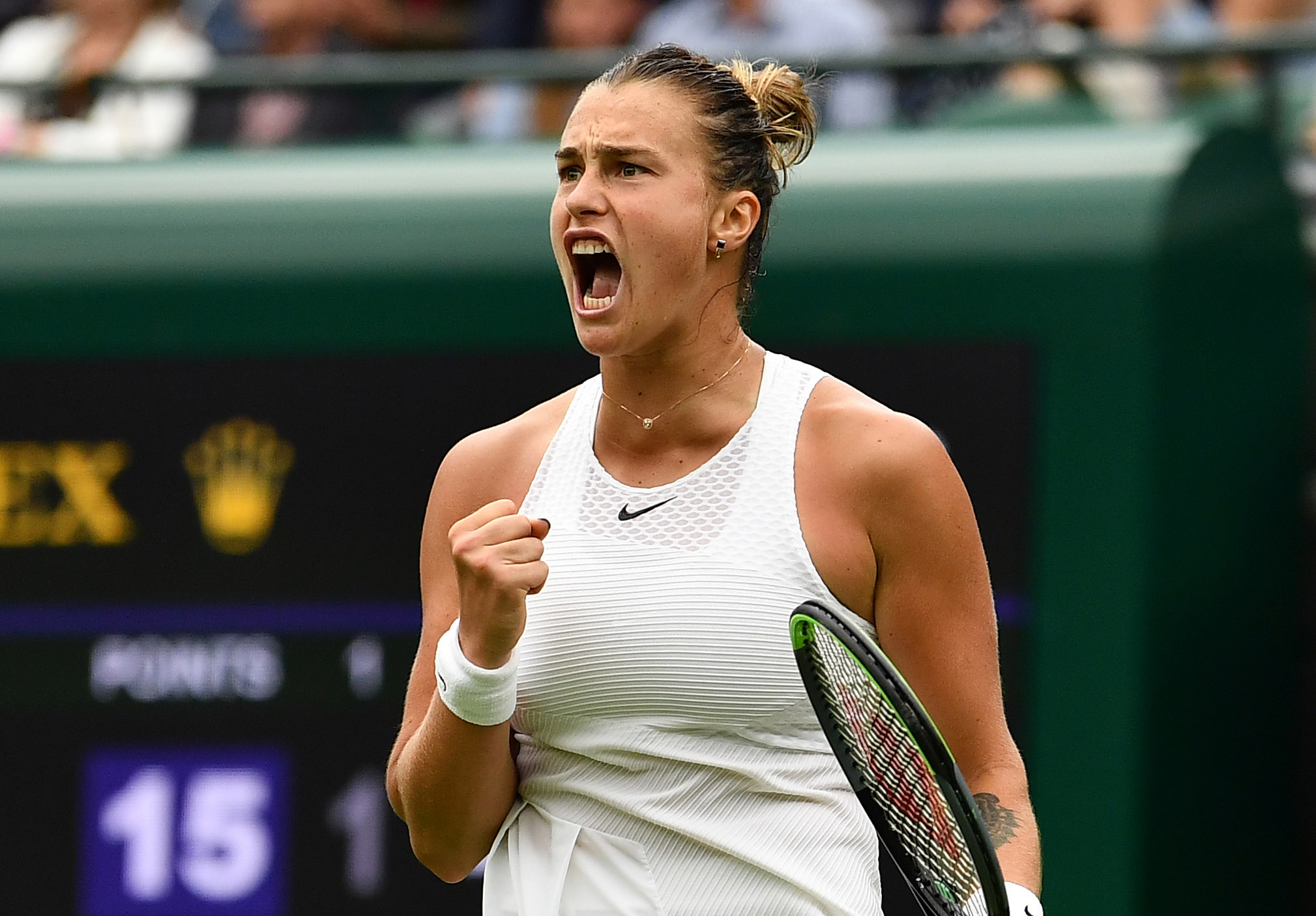 Second Seed Sabalenka First Winner At Wimbledon In Two Years Daily Times