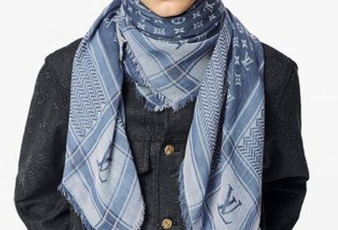 Louis Vuitton criticised for selling $705 Palestinian keffiyeh - Daily ...