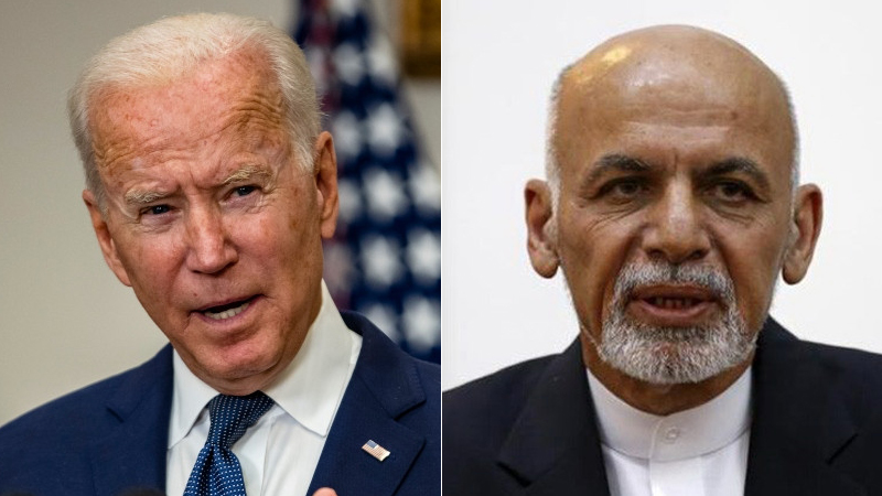 Biden, Ghani in last call before Taliban takeover discussed aid - Daily  Times