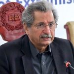 Shafqat takes briefing about performance, targets of education ministry