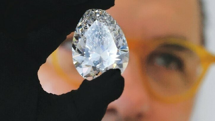 largest white diamond in the world