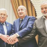 Palestinian president, Hamas chief hold rare meeting
