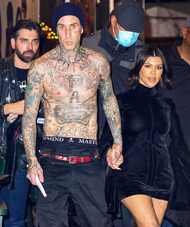Travis Barker's new tattoo could be for Kourtney Kardashian