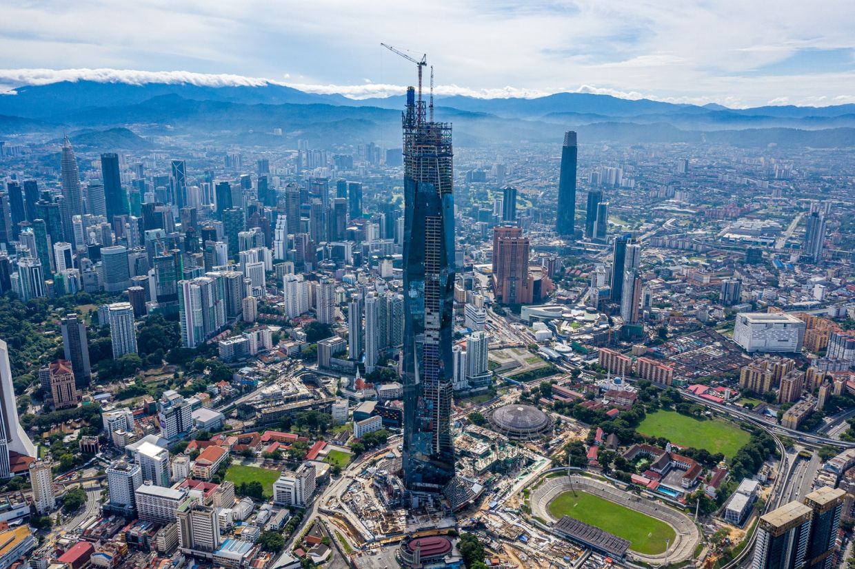 Southeast Asia's tallest building Merdeka 118 - Daily Times