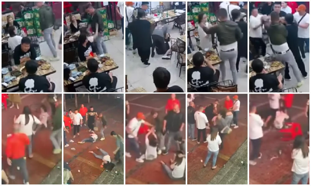China: Women brutally assaulted in restaurant 