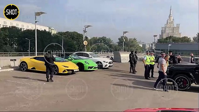 Elite Russian Supercar owners brutally detained