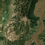 Catastrophic flood in Pakistan Satellite Images