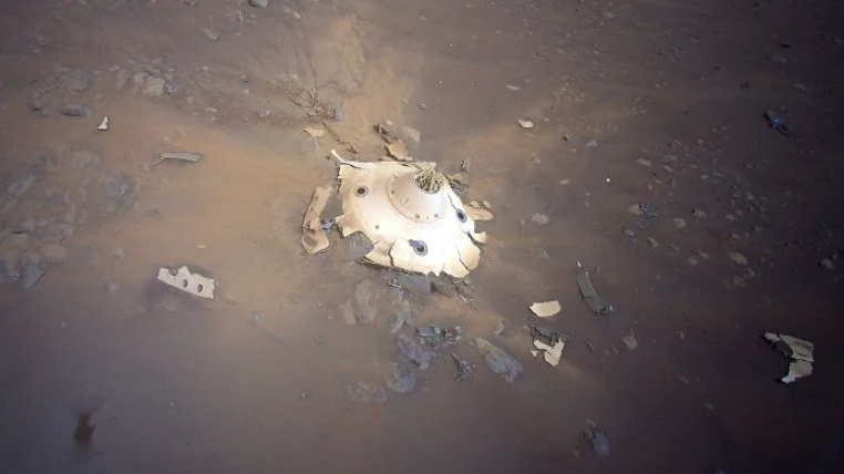 Humans have dumped over 7000 kg of trash on Mars