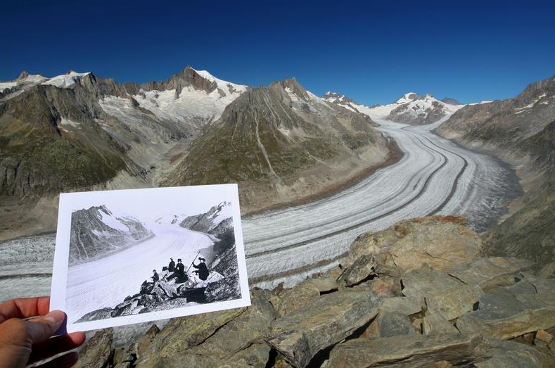 Worst melt year on record for Swiss glaciers