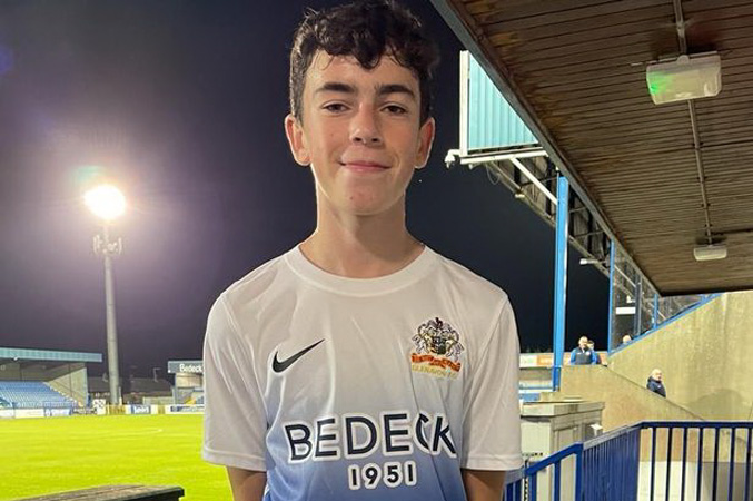 Northern Ireland schoolboy, 13, is UK's youngest senior footballer ...