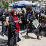 Afghan women protest Hazara ‘genocide’ after Kabul bombing