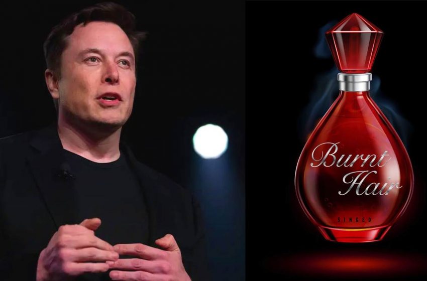Elon Musk launches perfume called 'Burnt Hair'