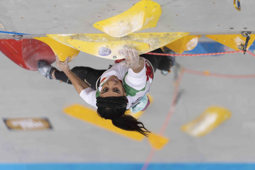 Worry grows for Iran woman athlete who climbed without hijab