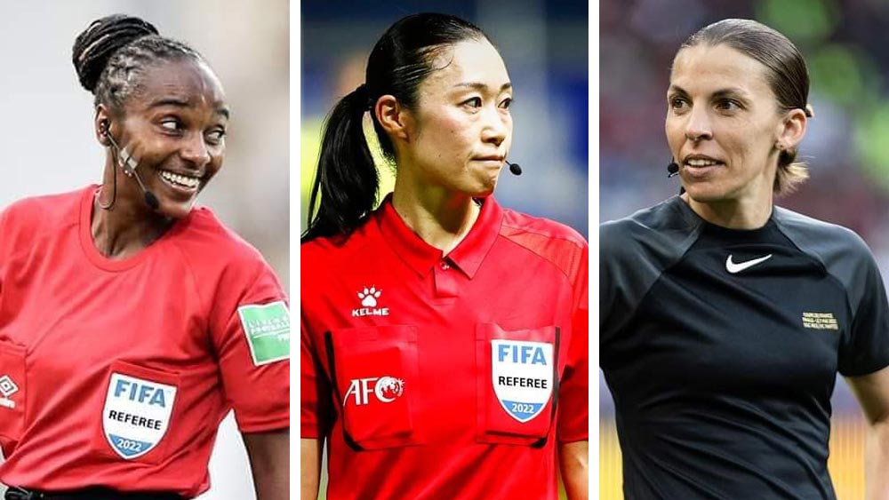 Trio of female referees set for World Cup history