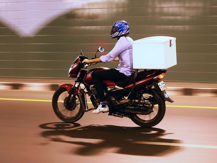 Food delivery company offers its riders affordable motorcycle financing