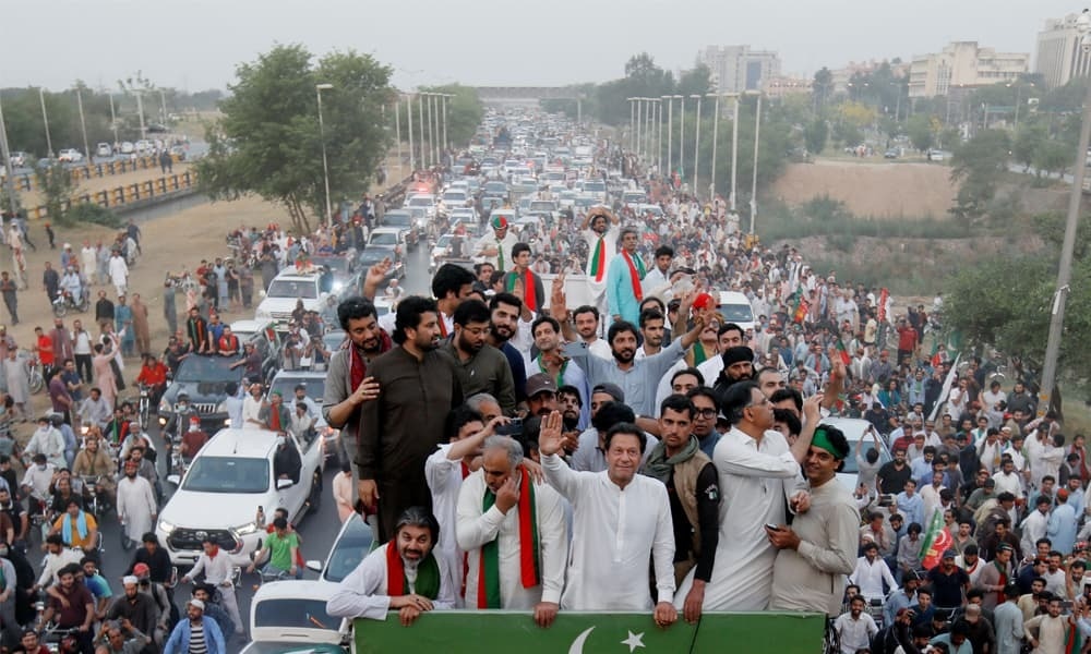 PTI long march